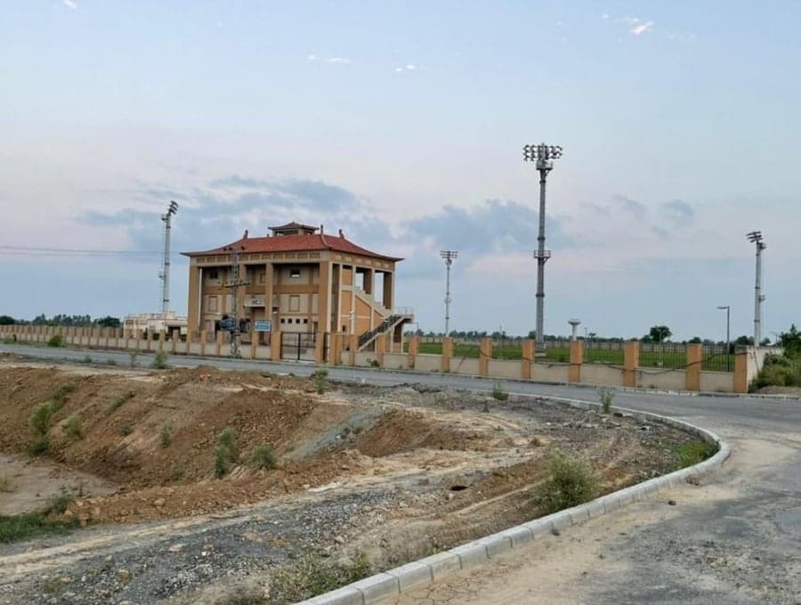 LDA City — block facilitation office & carpeted roads