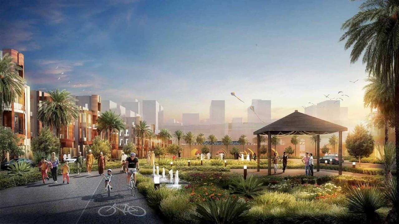 Lahore Smart City — main boulevard & skyline render